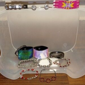 Lot of bracelets, all various styles